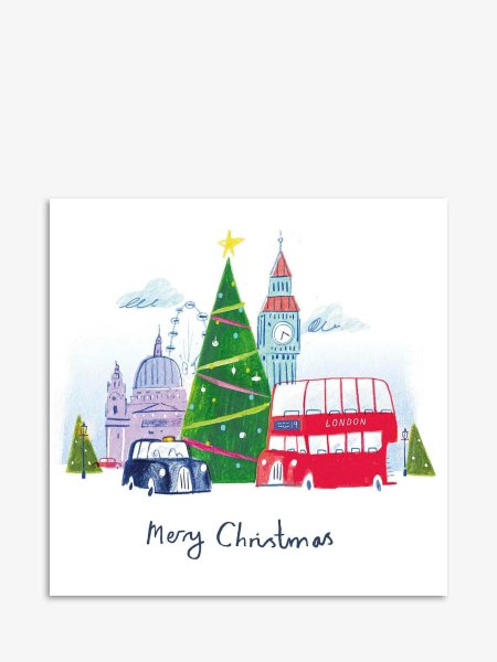 Открытка Рождество в Лондоне