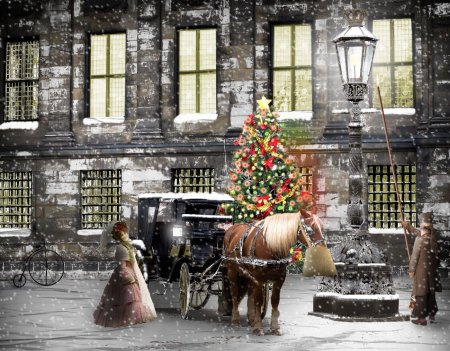 Викторианский Лондон Рождество