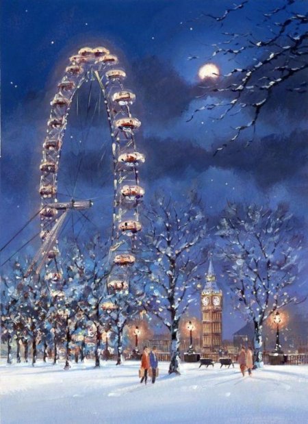 Новогодний Лондон
