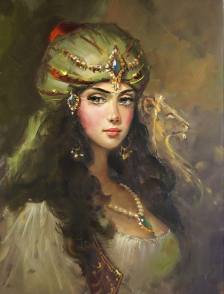 Махидевран Султан портрет настоящая