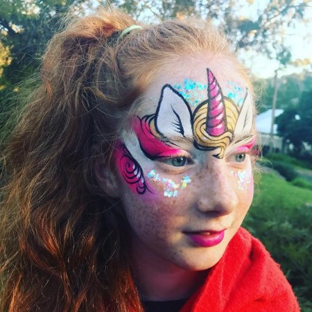 Макияж Единорог детский