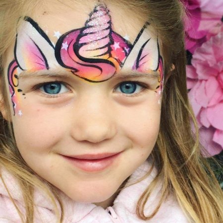 Аквагрим Единорожка