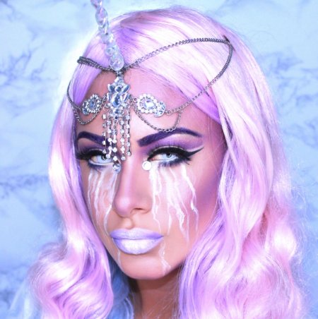 Мейкап единорога