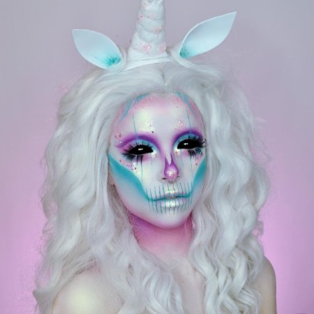 Макияж Единорожка