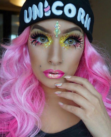 Макияж Единорожки