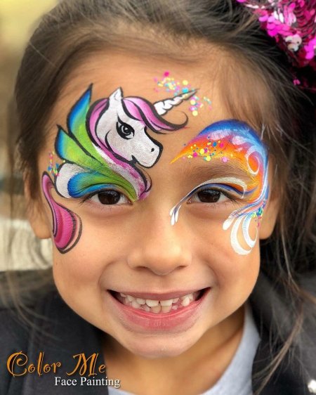 Аквагрим Единорожка