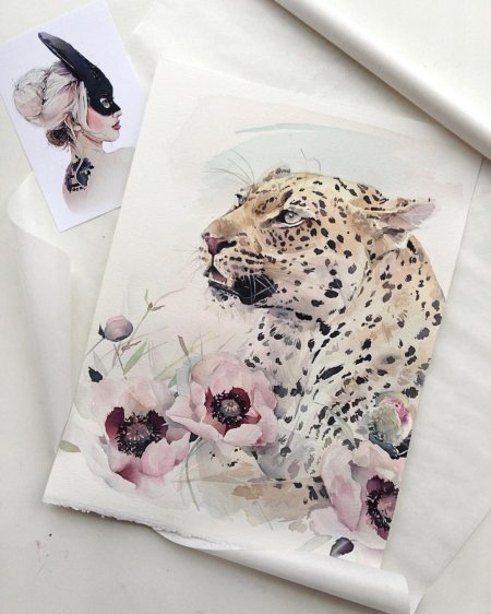 Акварель Наталия Каданцева