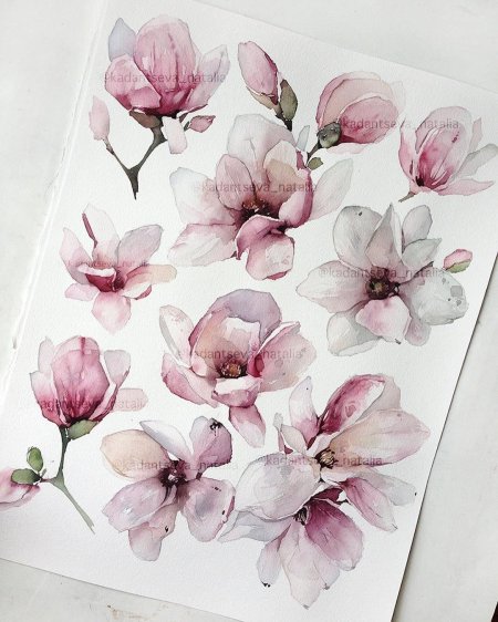 Каданцева акварель