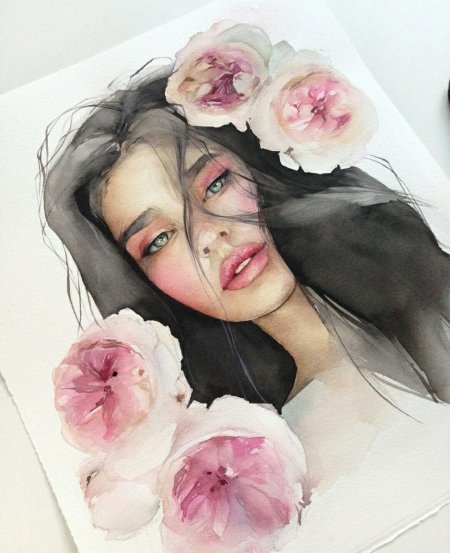 Акварель Наталия Каданцева