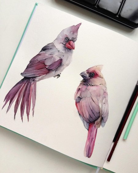 Акварель Наталия Каданцева