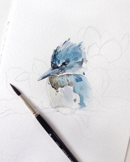 Акварель Наталия Каданцева