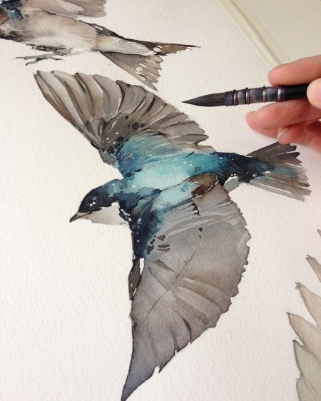 Акварель Наталия Каданцева