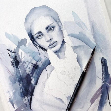 Акварель Наталия Каданцева