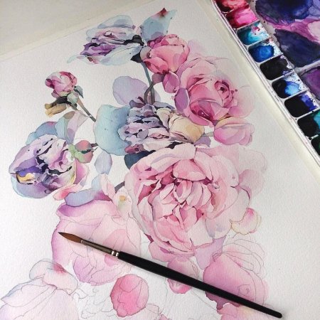 Акварель Наталия Каданцева