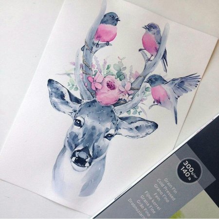 Акварель Наталия Каданцева