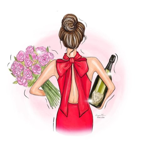 Модные иллюстрации