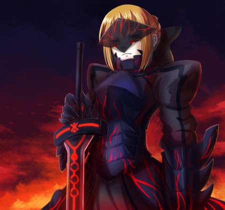 Fate темная Сейбер