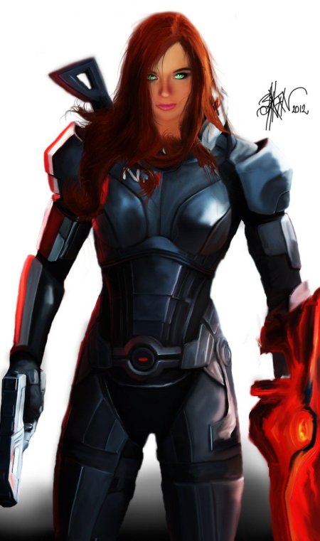 Шепард женщина