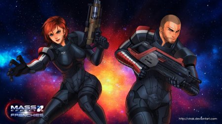 Масс эффект 3 Шепард женщина