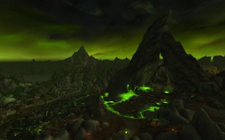 Варкрафт Запределье пейзаж