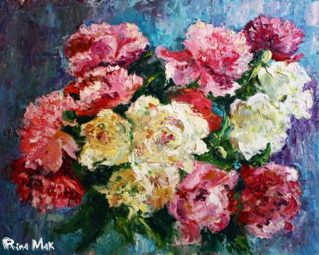 Пионы Импрессионизм