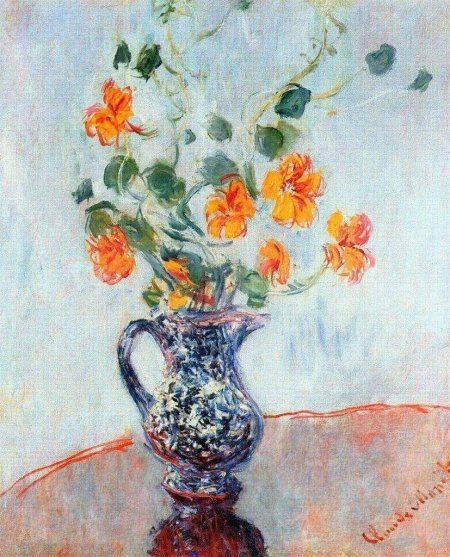 Клод Моне настурции