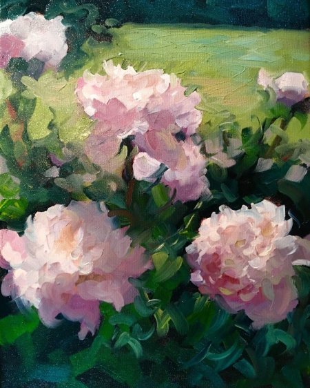 Клод Моне пионы Импрессионизм