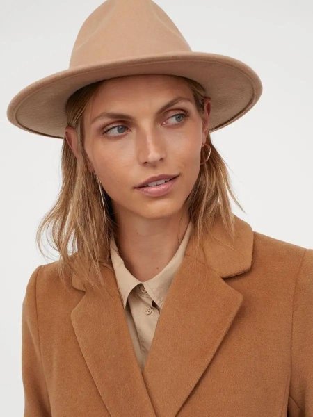 Шляпа HM женская фетровая