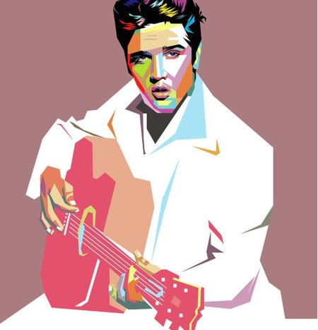 Элвис Пресли поп арт