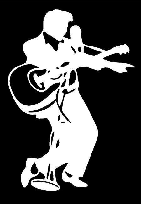 Элвис Пресли стикер