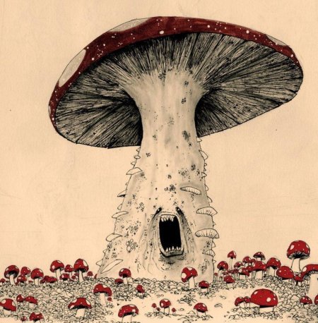 Пелевин арт мухоморы -Generation