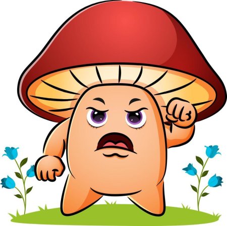 Сердитый гриб