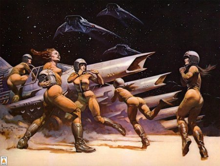 Художник Фрэнк Фразетта картины