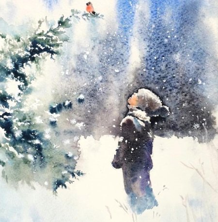 Марина Игнатова акварелист