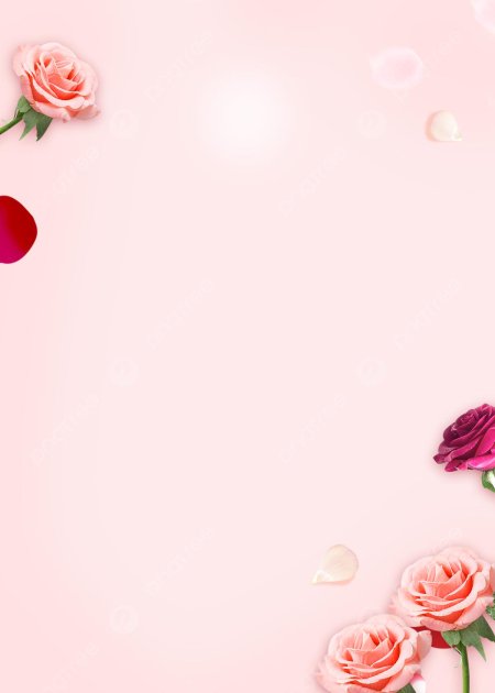 Розовый свадебный фон