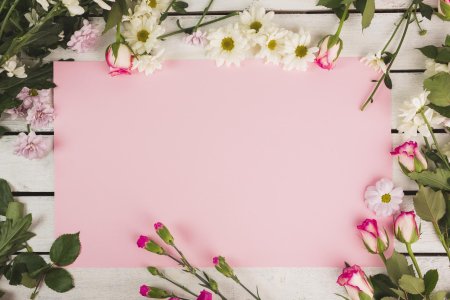 Рамка цветы