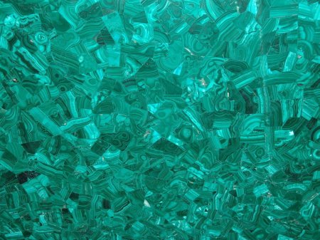 Мрамор зеленый малахит