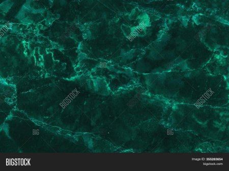 Мрамор зеленый малахит