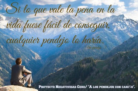 Человек в горах