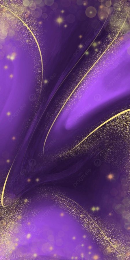 Золото на фиолетовом фоне