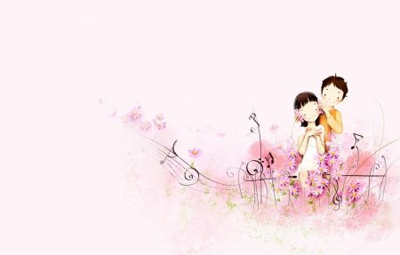 Фон для романтической открытки