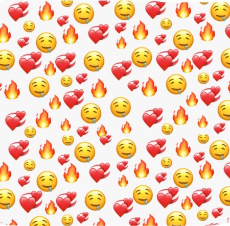 Фон из смайликов