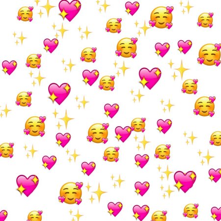 Сердечки фон