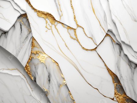 Мраморный фон с золотом