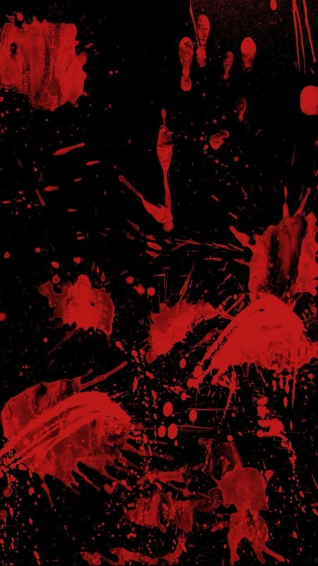 Кровавый красный