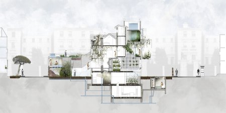 Фон для архитектурного проекта