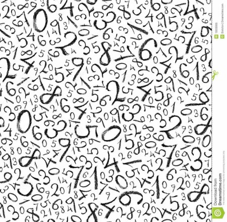 Паттерн цифры