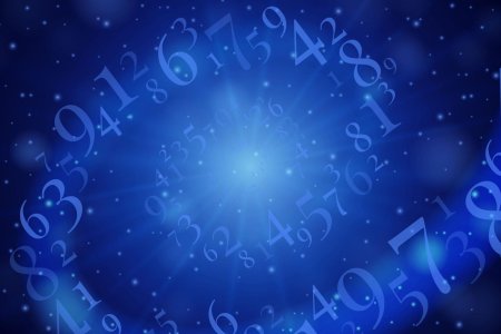 Нумерология фон для презентации