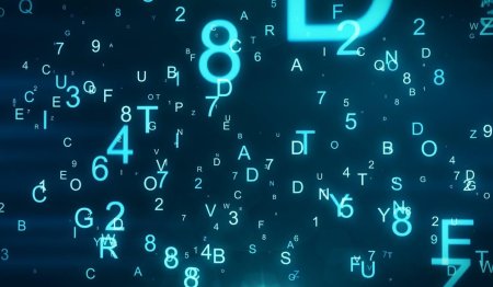 Цифры фон