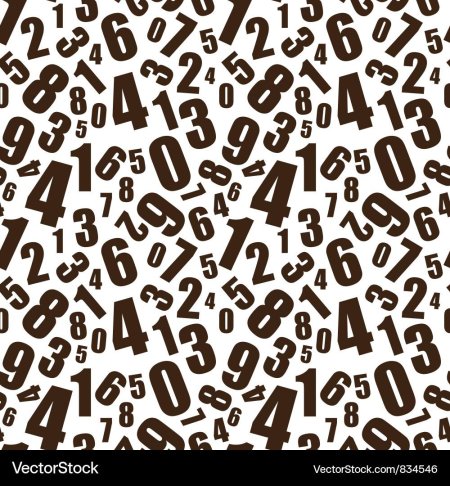 Паттерн цифры